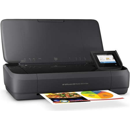 Multifunctionala HP OfficeJet 250 Mobile InkJet Color A4 Wi-Fi Black