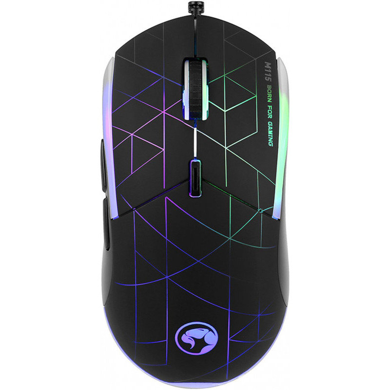 Mouse gaming Marvo M115 Black