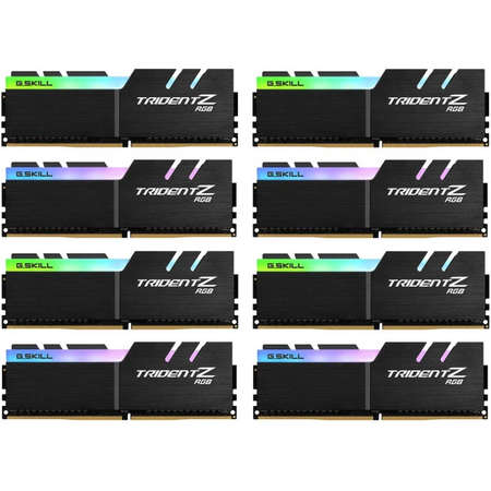 Memorie G.SKILL Trident Z RGB 64GB (8x8GB) DDR4 3600MHz CL14 Octa Channel Kit