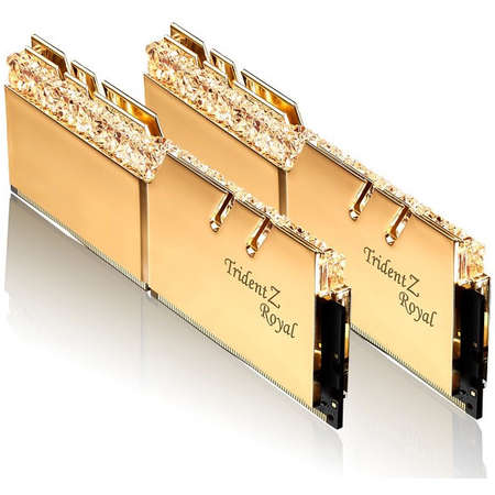 Memorie G.SKILL Trident Z Royal Gold 64GB (8x8GB) DDR4 3600MHz CL14 Octa Channel Kit