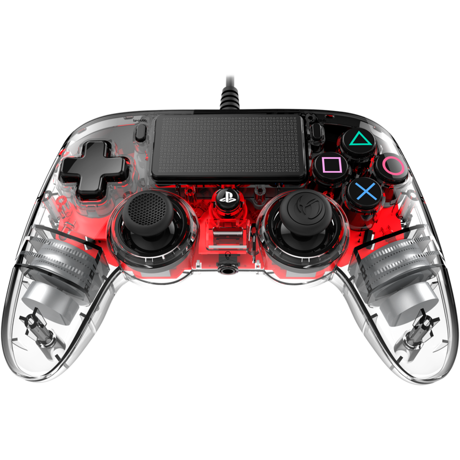 Gamepad PS4 Official Red Transparent