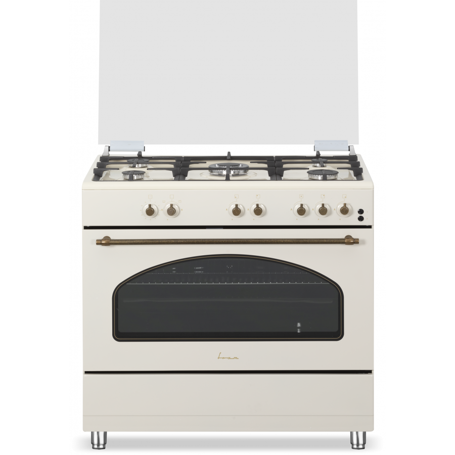 Aragaz FFSC-S90GLITGCFRBG Gaz 5 arzatoare Beige