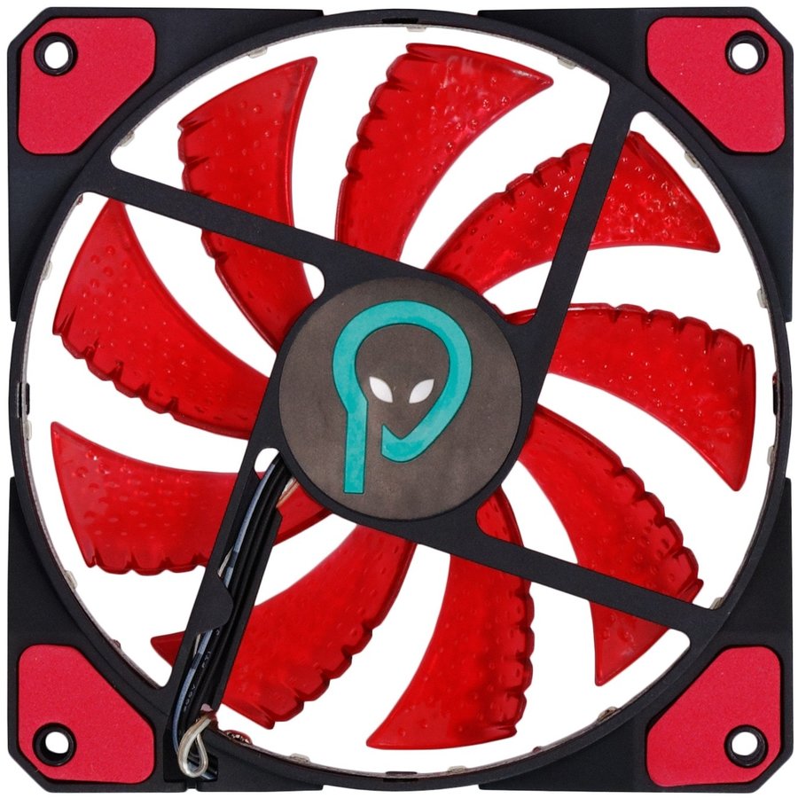 Ventilator SP-SF12-R 120mm Red LED