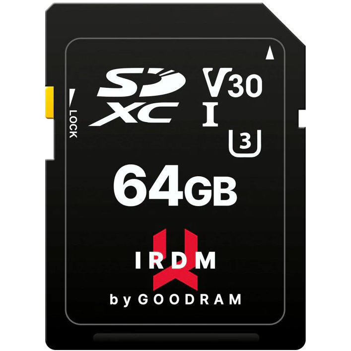 Card IRDM SDXC 64GB UHS-I U3