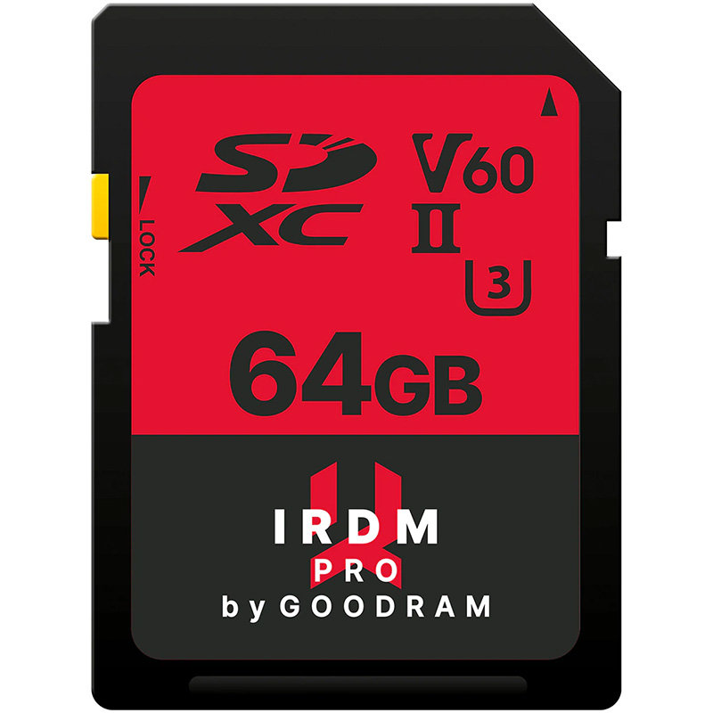 Card IRDM Pro SDXC 64GB UHS-II U3