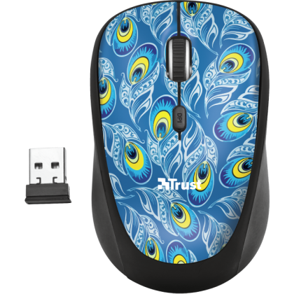 Mouse Wireless Yvi PeaCock