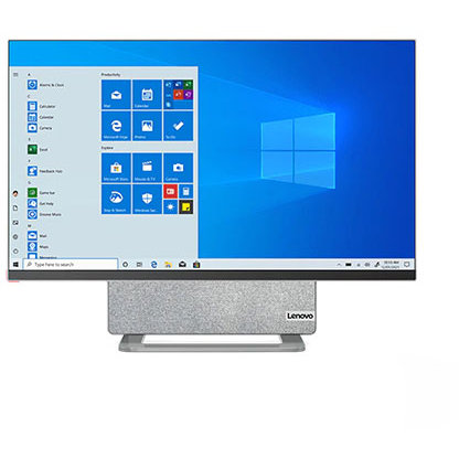 Sistem All in One Yoga 7 27ARH6 27 inch UHD AMD Ryzen 7 4800H 16GB DDR4 1TB HDD 1TB SSD nVidia GeForce RTX  2060 6GB Windows 10 Home Silver