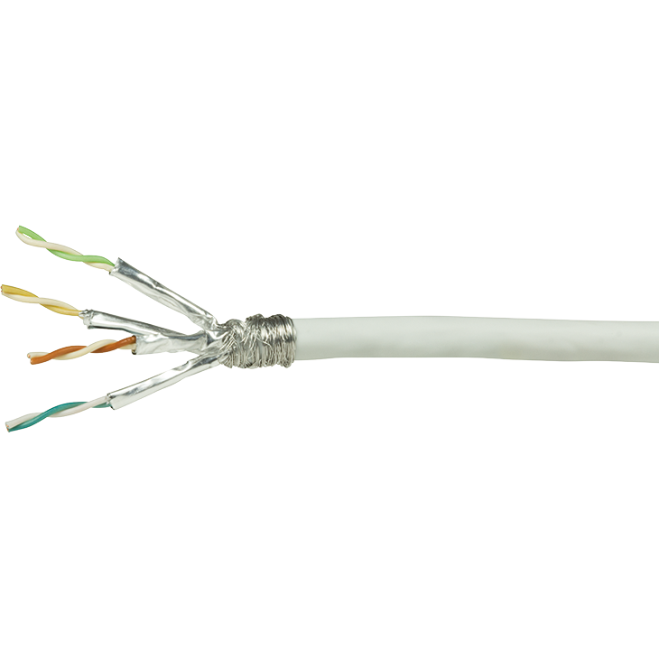 Cablu instalare S/FTP Cat 6 100m White