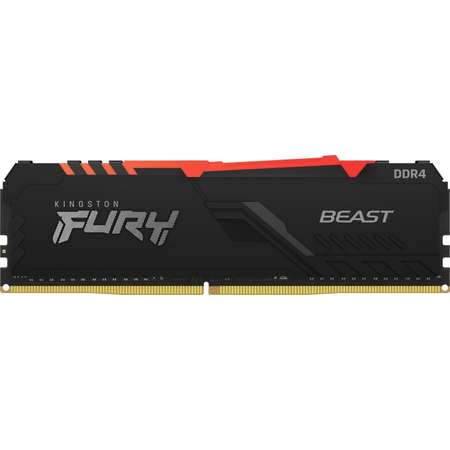 Memorie Kingston Fury Beast RGB 8GB (1x8GB) DDR4 2666MHz CL16