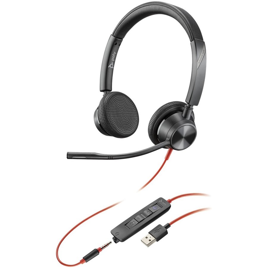 Casti Blackwire 3325 USB-A Black