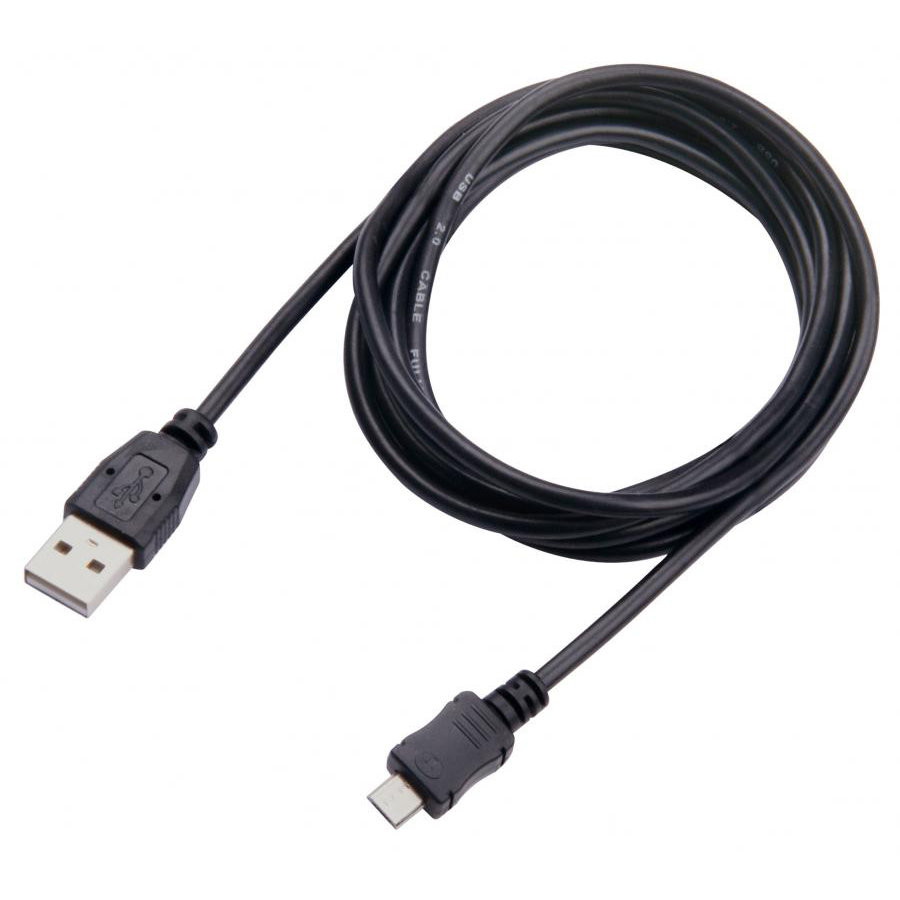 Cablu de date USB-A - MicroUSB 2m Black