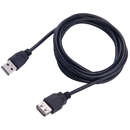 USB-A - USB-A 2m Black