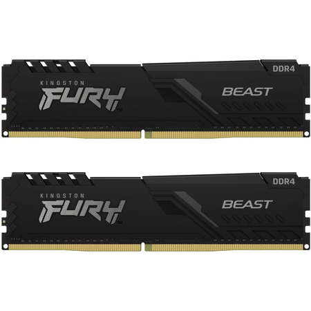 Memorie Kingston FURY Beast 32GB (2x16GB) DDR4 3200MHz CL16 Dual