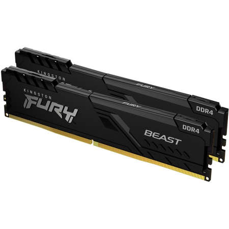 Memorie Kingston FURY Beast 32GB (2x16GB) DDR4 3200MHz CL16 Dual