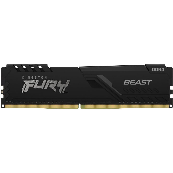 Memorii Kingston FURY Beast RGB 16GB(2x8GB) DDR4 3600MHz CL17 Dual Channel Kit - imagine 2