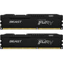 FURY Beast Black 16GB (2x8GB) DDR3 1600MHz CL10 Dual Channel Kit