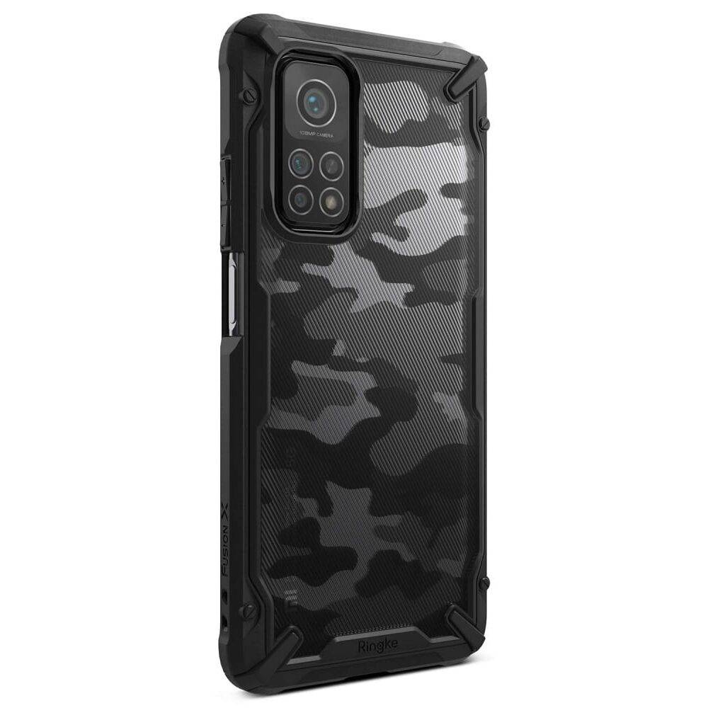 Ringke Husa TPU Fusion X pentru Xiaomi Mi 10T 5G/Mi 10T Pro 5G Black