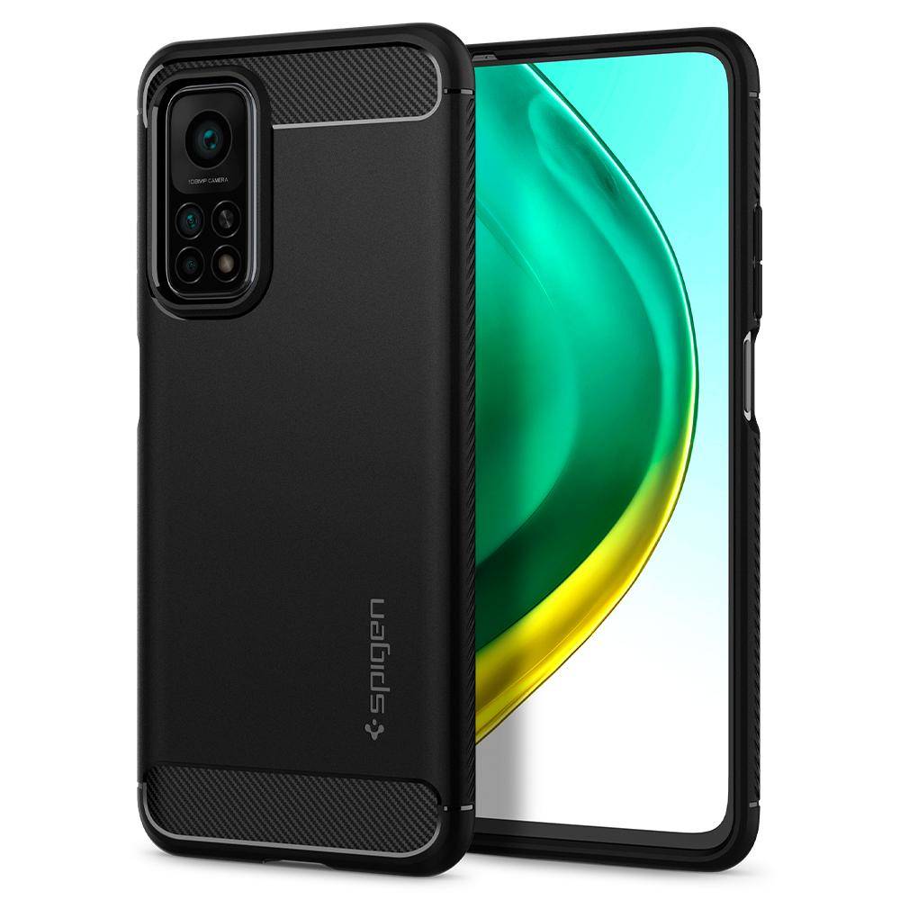 Spigen Husa TPU Rugged Armor pentru Xiaomi Mi 10T 5G/Mi 10T Pro 5G Black