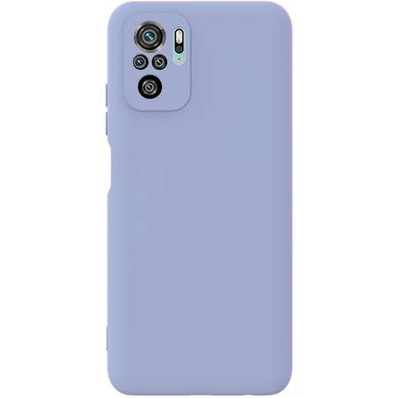 Husa Lemontti Silicon Soft Slim pentru Xiaomi Redmi Note 10s 4G Lavender Gray