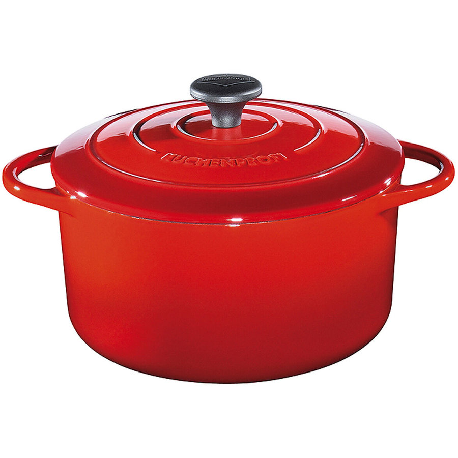 Oala Provence 4.2L 24cm round Red Cast Iron