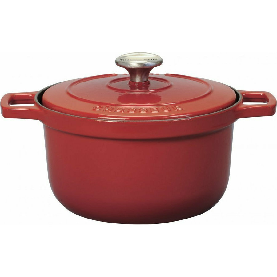 Oala Mini 0.35L 10cm Red Cast Iron