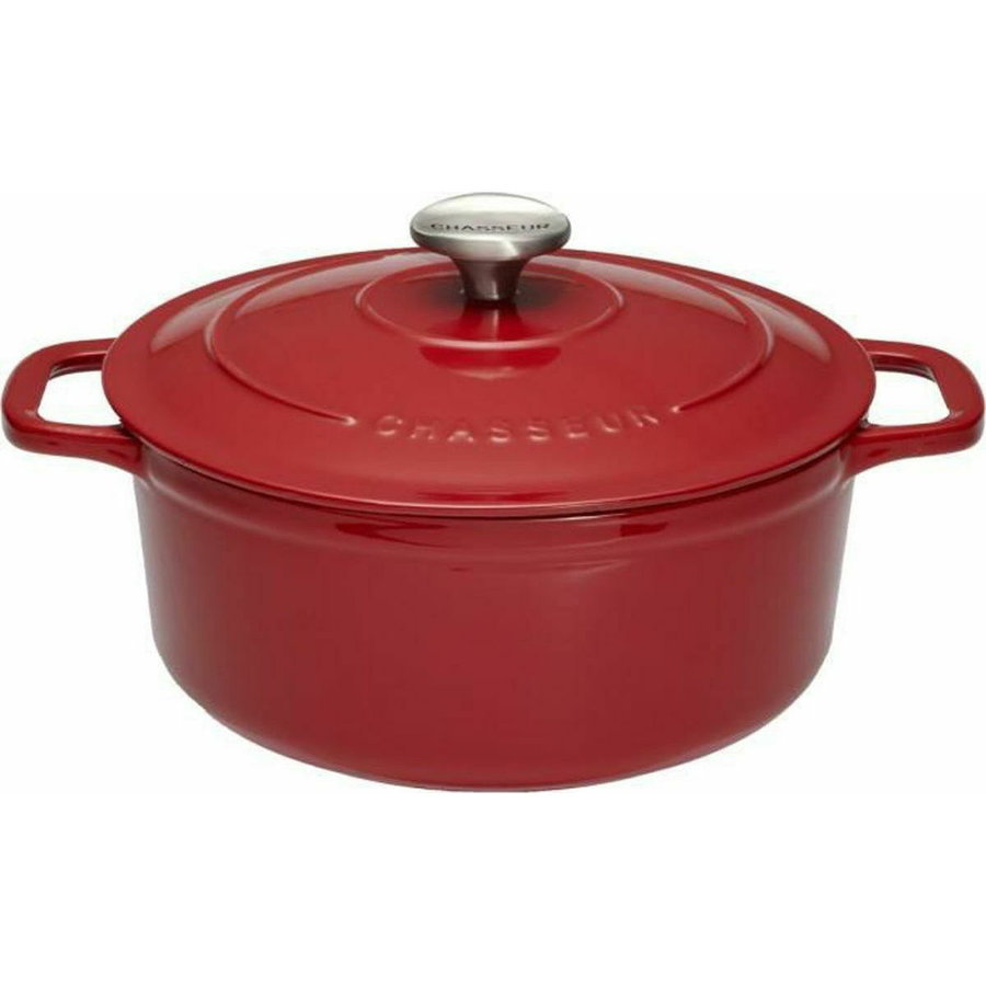 Oala 4L 24cm round Red Cast Iron