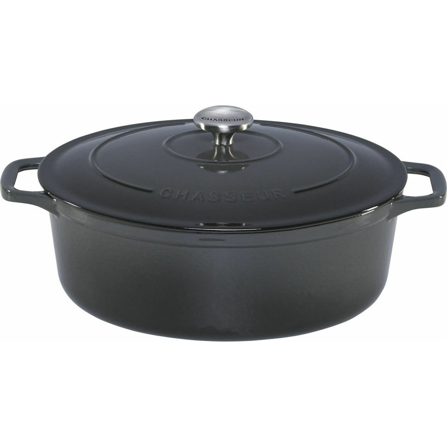 Oala 5L 29cm oval Caviar Cast Iron
