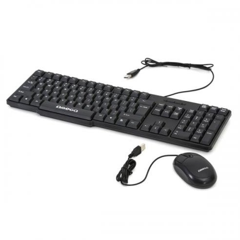 Kit tastatura si mouse OKM05 USB Black