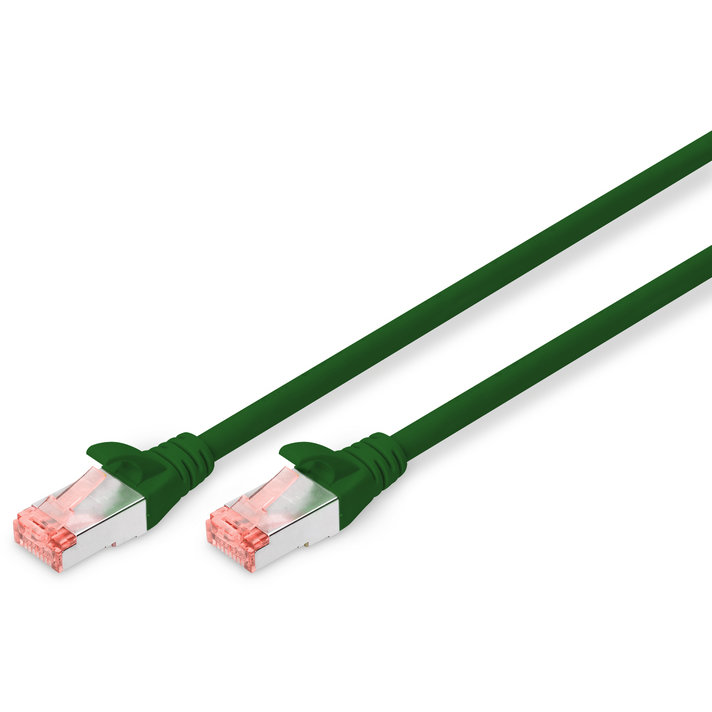 Patchcord S/FTP Cat6 3m Green