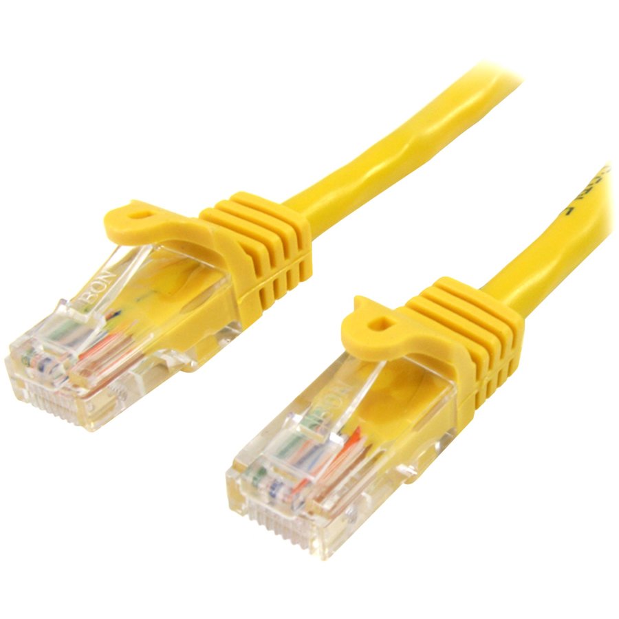 Patchcord UTP Cat5e 1m Yellow