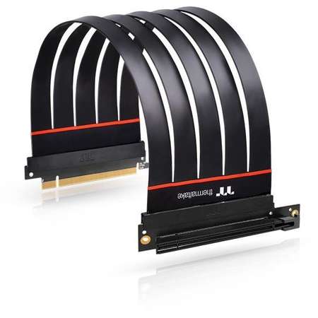 Cablu prelungitor Thermaltake TT Premium PCI-E 4.0 300mm cu adaptor 90°
