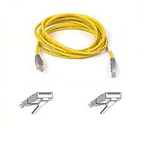 Patchcord UTP Cat 5e 1m Yellow