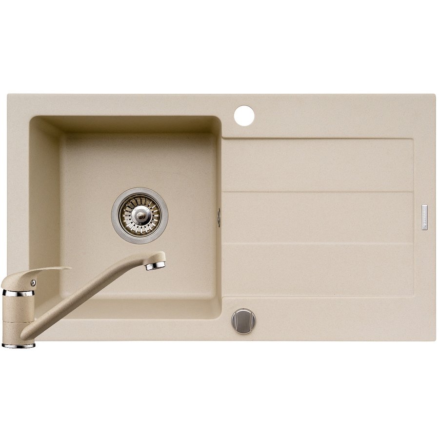 Set Chiuveta bucatarie SPARTA 1B 1D + Baterie ASALIA Beige