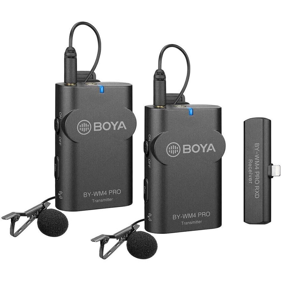 Set Lavaliera Wireless BY-WM4 Pro-K4 Black