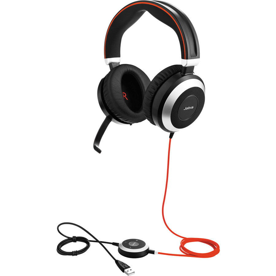 Casti Evolve 80 UC Stereo Black