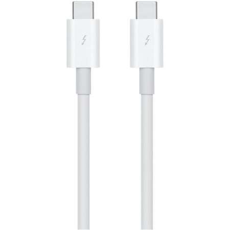Cablu Date Apple Thunderbolt 3 USB Type-C - USB Type-C 0.8m Alb