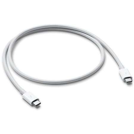 Cablu Date Apple Thunderbolt 3 USB Type-C - USB Type-C 0.8m Alb