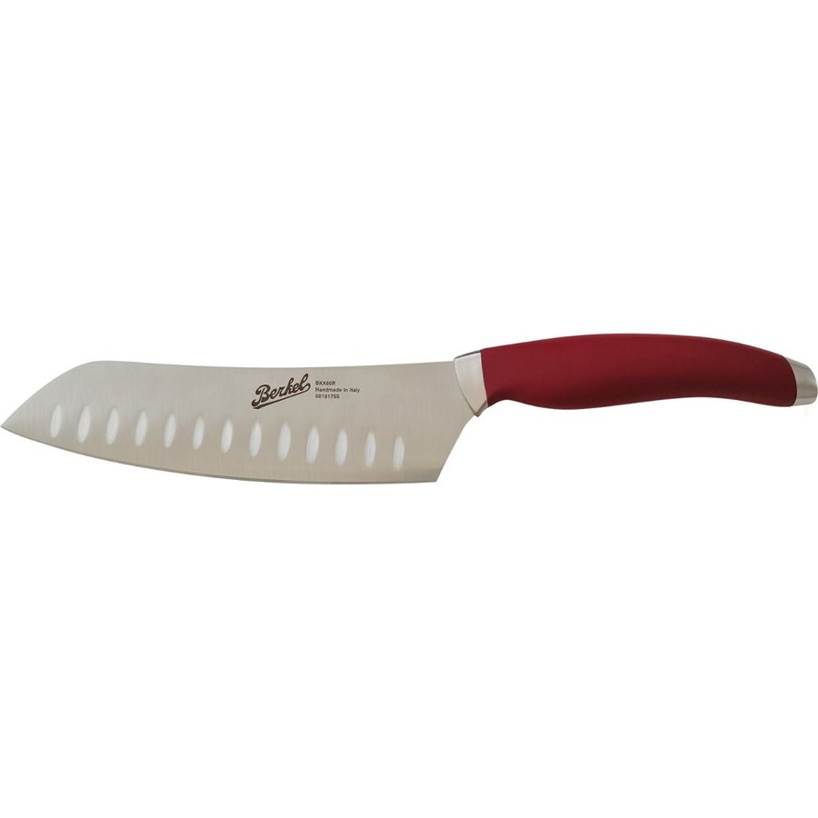 Cutit Santoku Teknica 17cm Rosu