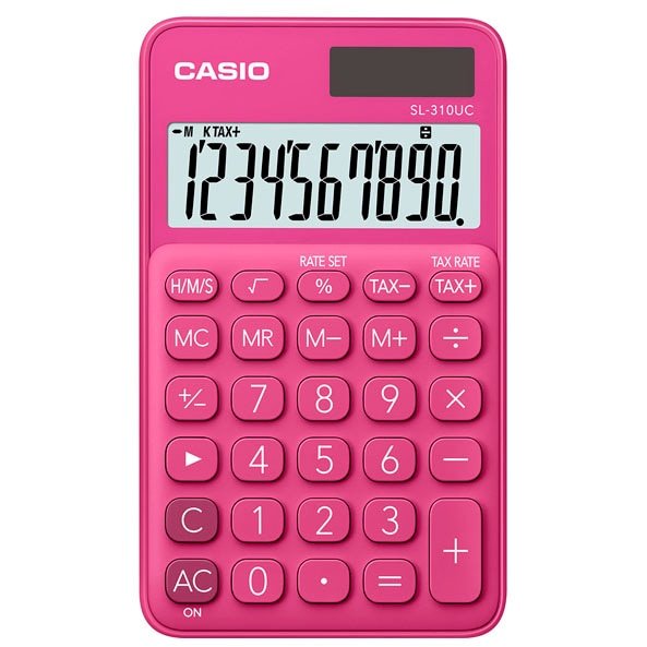 Calculator de birou SL-310UC-RD Red