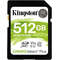 Card Kingston Canvas Select Plus SDXC 512GB Clasa 10 UHS-I U3 100 Mbs
