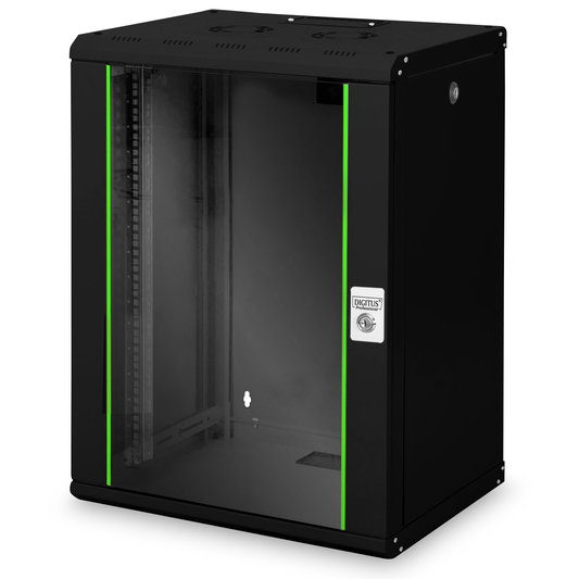 Cabinet metalic 19inch 16U Black
