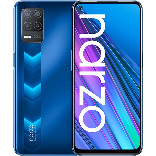 Telefon mobil Narzo 30 128GB 4GB RAM Dual Sim 5G Racing Blue