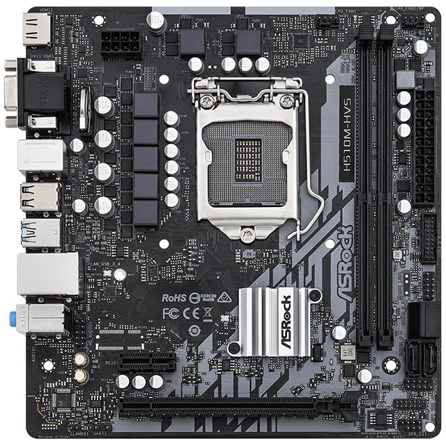 Placa de baza H510M-HVS  R2.0 Intel LGA1200 mATX