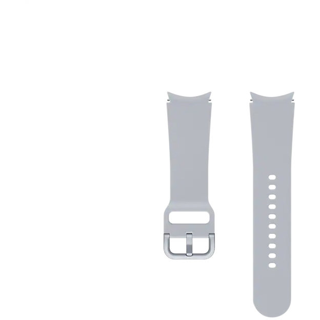 Curea smartwatch Sport Band 20mm S/M Silver