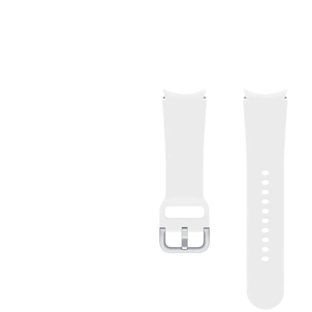 Curea smartwatch Sport Band 20mm S/M White