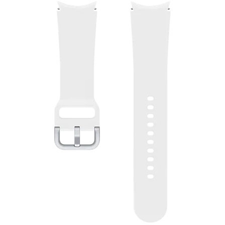 Curea smartwatch Sport Band 20mm M/L White