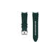 Curea smartwatch Samsung Hybrid Leather Band 20mm S/M Green