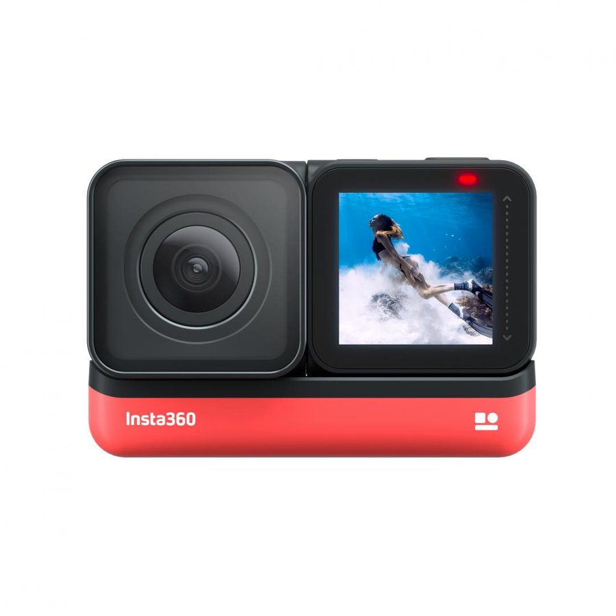 Camera Video Sport ONE R 4K Waterproof HDR Negru/Rosu