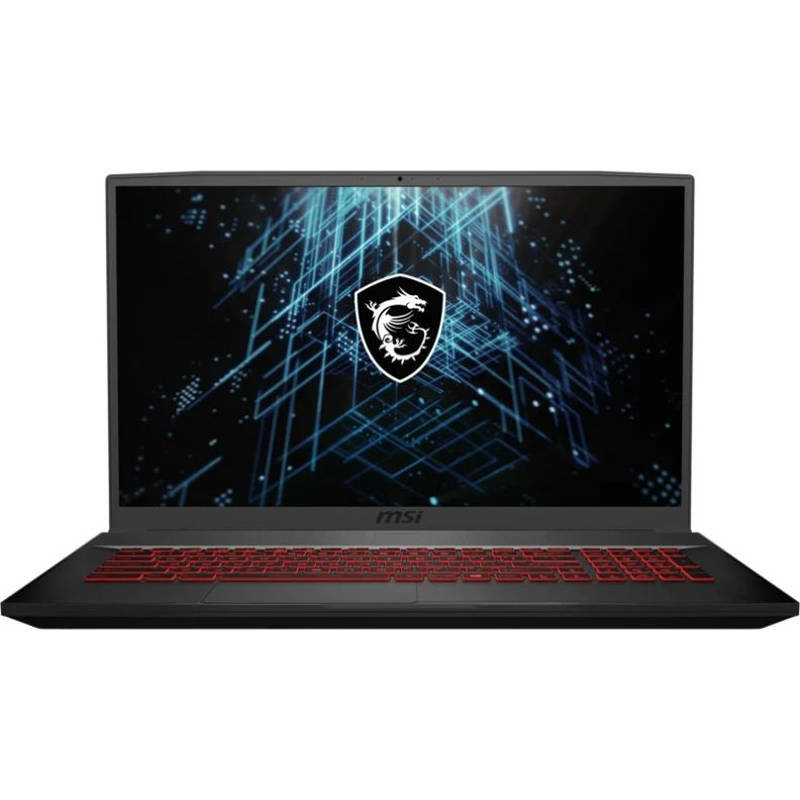 Laptop GF75 Thin 10UC-075XPL 17.3 inch FHD 144Hz Intel Core i7-10750H 8GB DDR4 512GB SSD nVidia GeForce RTX 3050 4GB Black