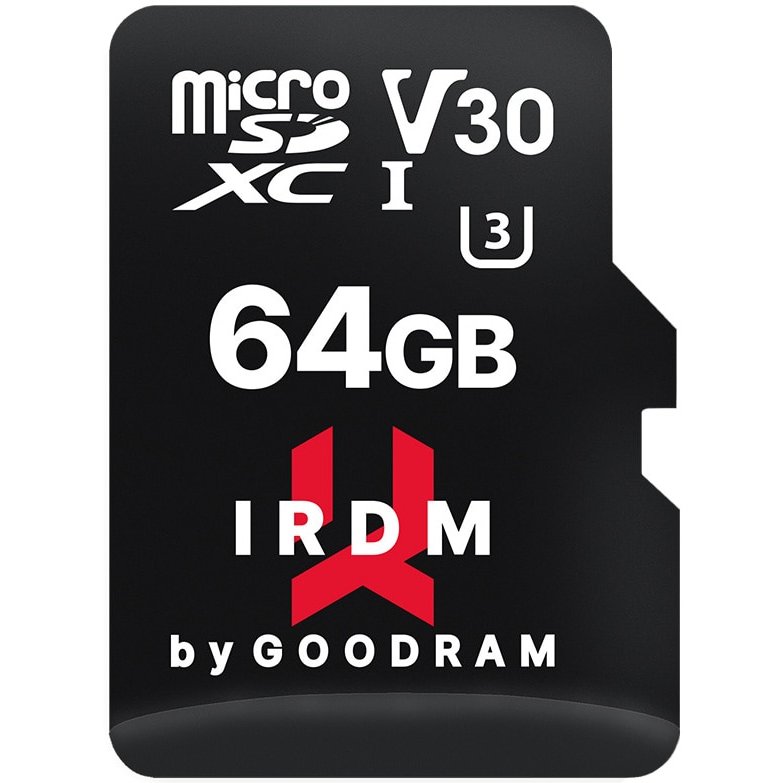 Card de memorie 64GB MicroSDXC Clasa 10 UHS-I U3 + Adaptor